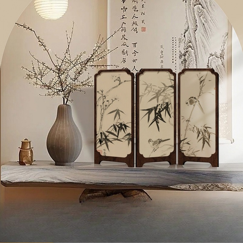 Room Divider Bamboo - Nuevo Mini Tablero Plegable de Bambú