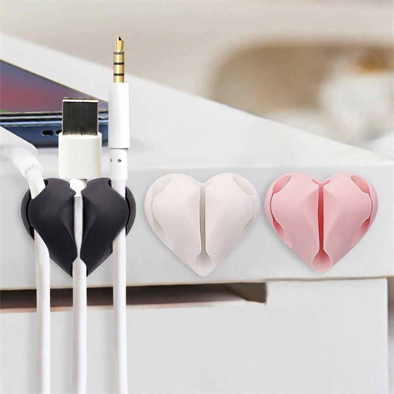 Pegboard Office Organizer - 2 Organizadores de Cables en Forma