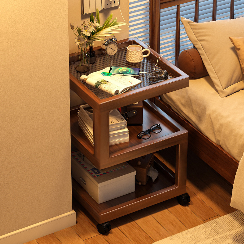 Room Divider Bamboo - Nueva Mesita de Noche, Mueble Auxiliar