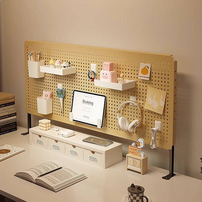 Pegboard Office Organizer - Organizador de Escritorio Vertical con Panel