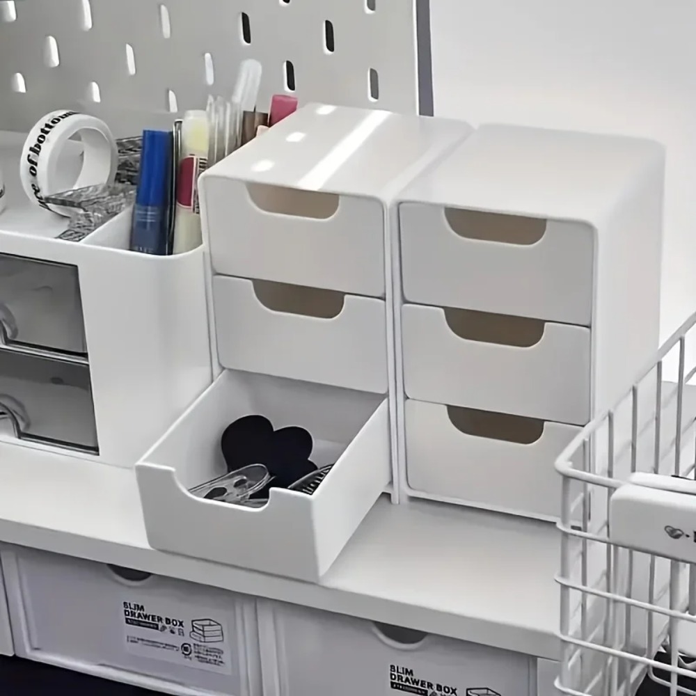 Pegboard Office Organizer - Elegante Organizador de Escritorio de 3