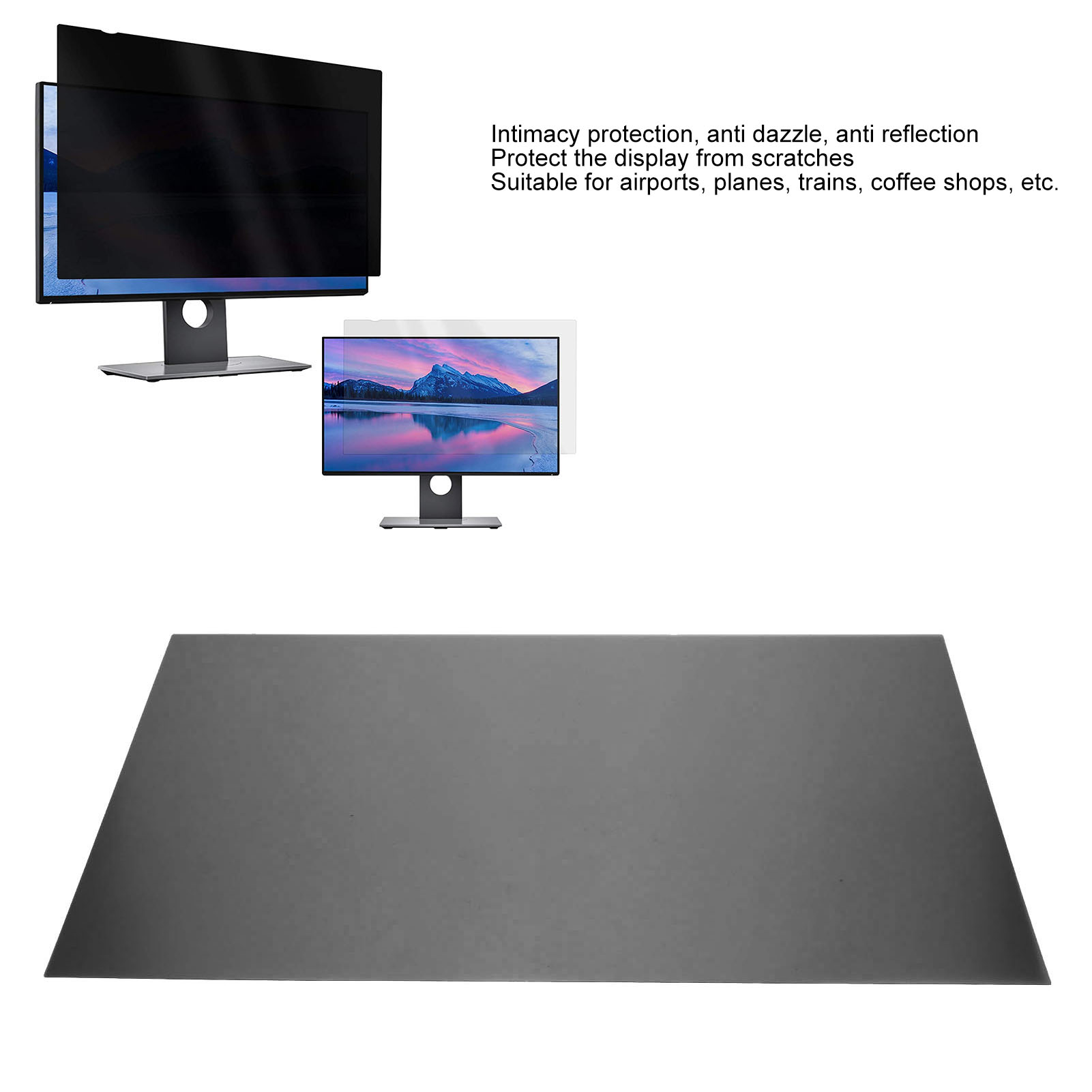 2 protectores de pantalla de p - Monitor Privacy Filter reseña y precio