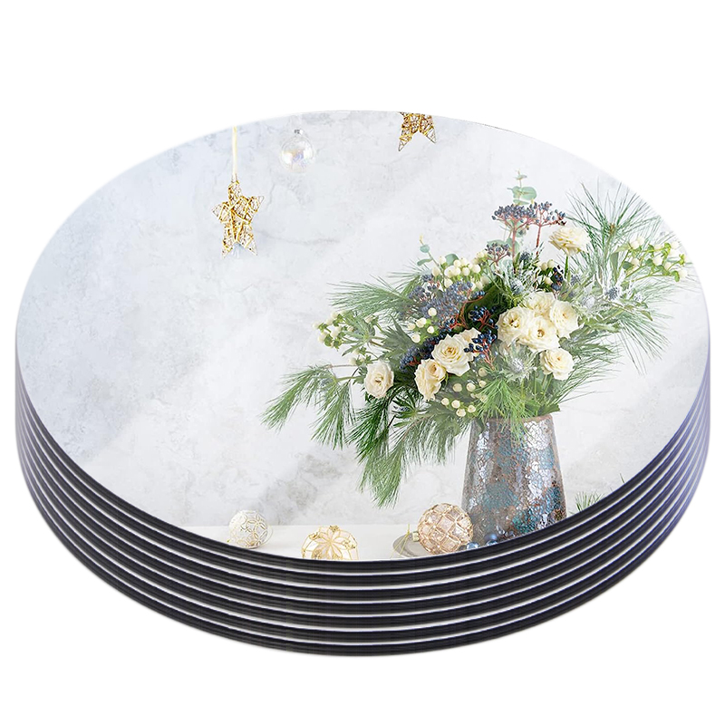 Espejo redondo de cristal acrí - Conference Table Round reseña y precio