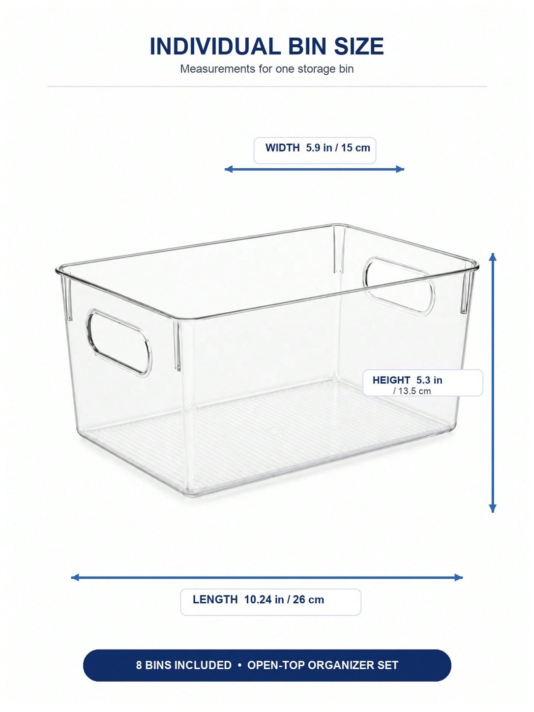 Paquete de 8 Contenedores Tran - Pegboard Office Organizer reseña y precio