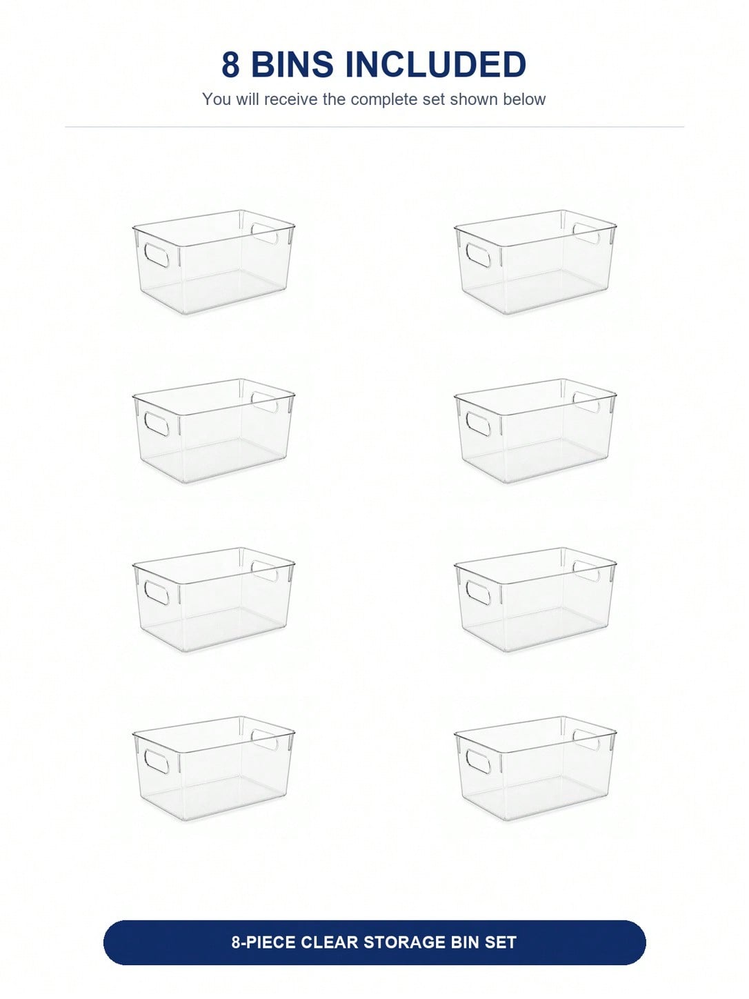 Paquete de 8 Contenedores Tran - Pegboard Office Organizer reseña y precio