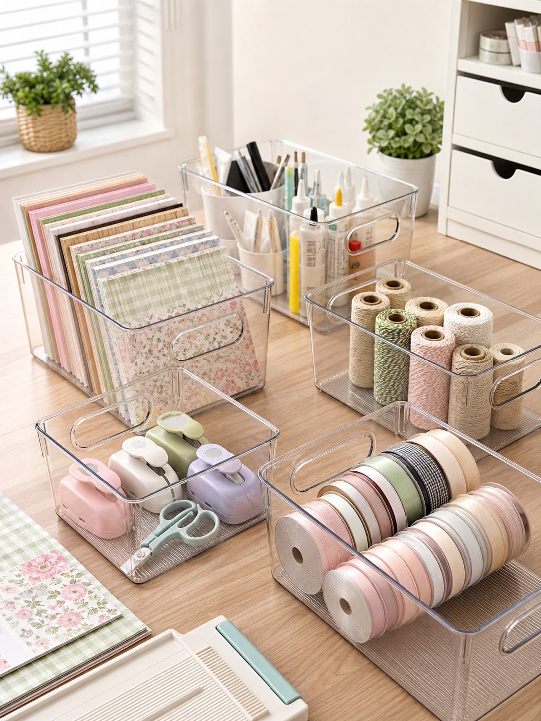 Paquete de 8 Contenedores Tran - Pegboard Office Organizer reseña y precio
