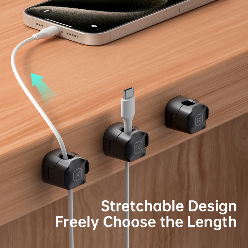 KUULAA 3/6 Uds Clip de Cable s - Pegboard Office Organizer reseña y precio