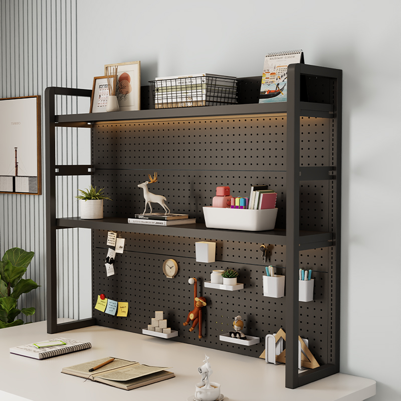 Organizador de tablero perfora - Pegboard Office Organizer reseña y precio