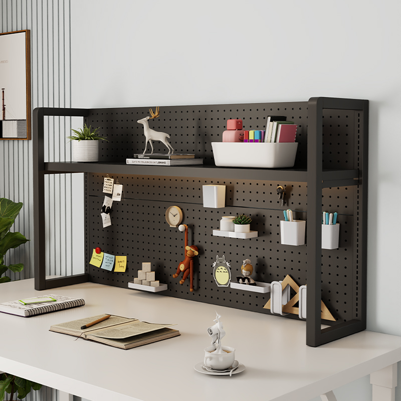 Organizador de tablero perfora - Pegboard Office Organizer reseña y precio