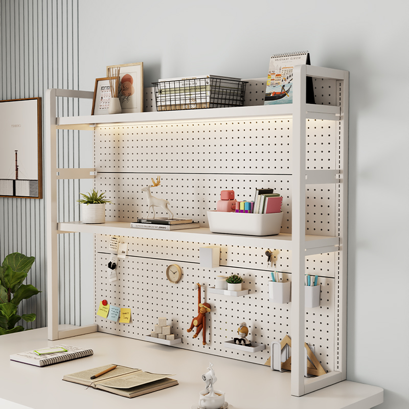 Organizador de tablero perfora - Pegboard Office Organizer reseña y precio