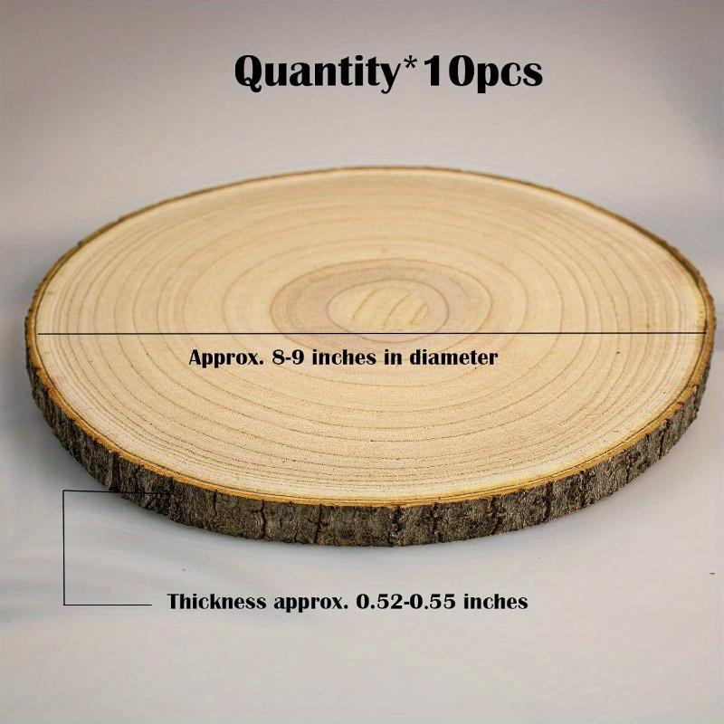 Lote de 10 Rodajas de Madera G - Conference Table Round reseña y precio