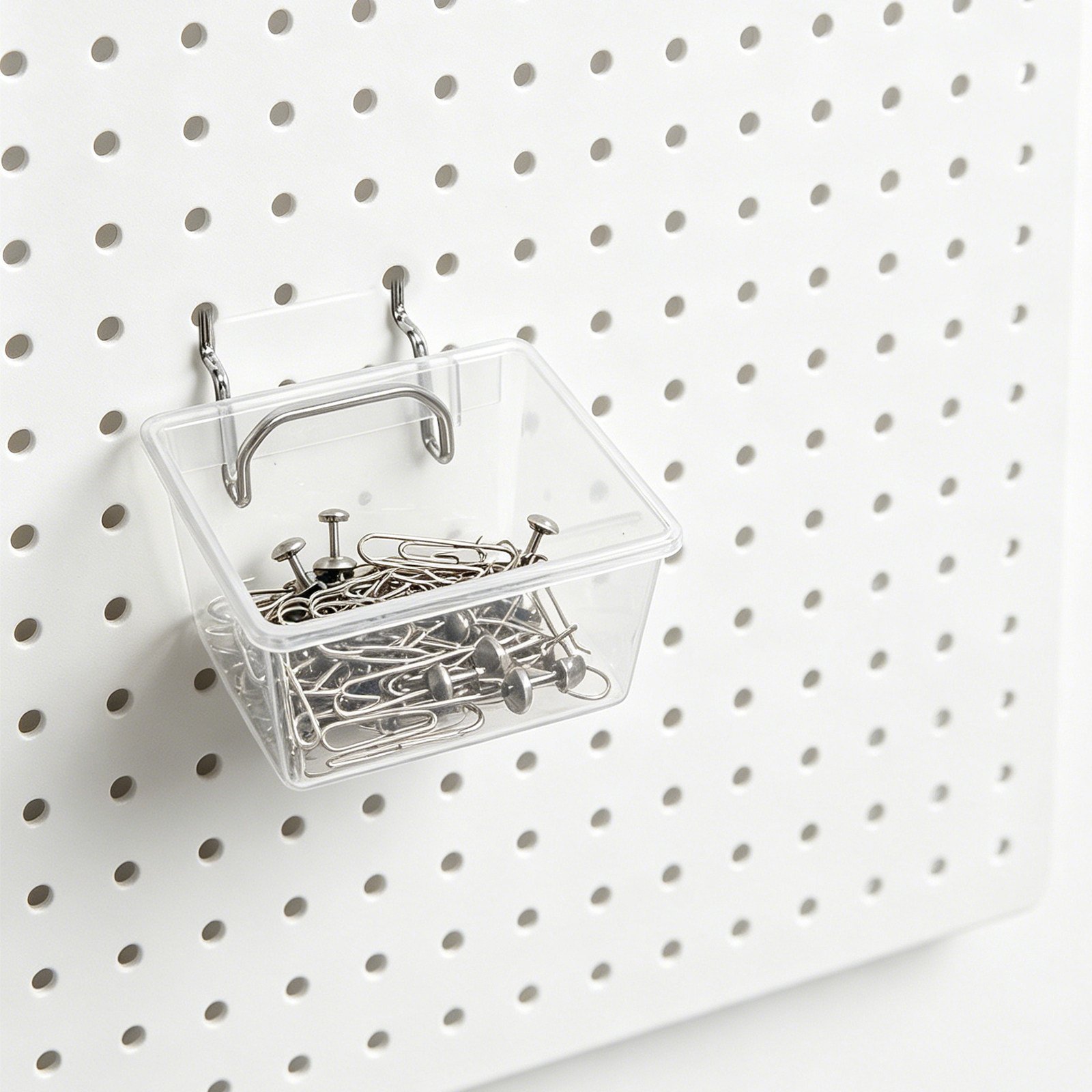 Kit de 20 Organizadores Transp - Pegboard Office Organizer reseña y precio