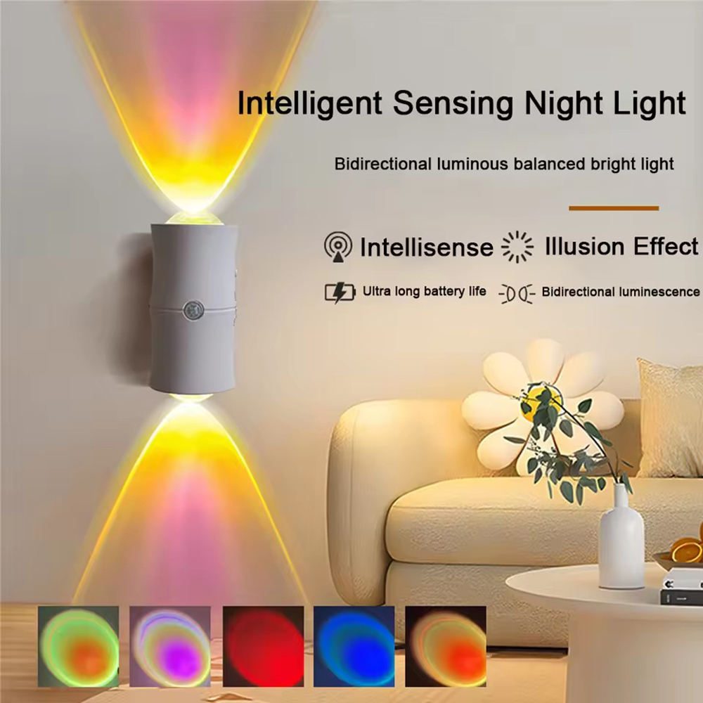 Luz LED nocturna con Sensor de - Room Divider Bamboo reseña y precio