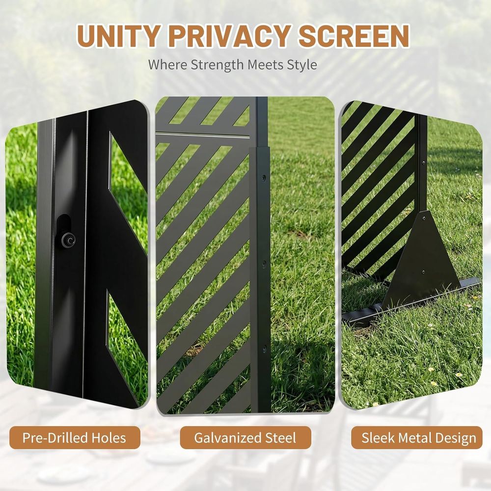 Paneles de Privacidad, 72H'' 4 - Room Divider Bamboo reseña y precio