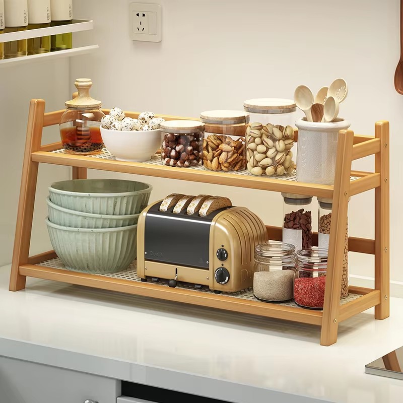 Estante Caddy de especias de 2 - Room Divider Bamboo reseña y precio
