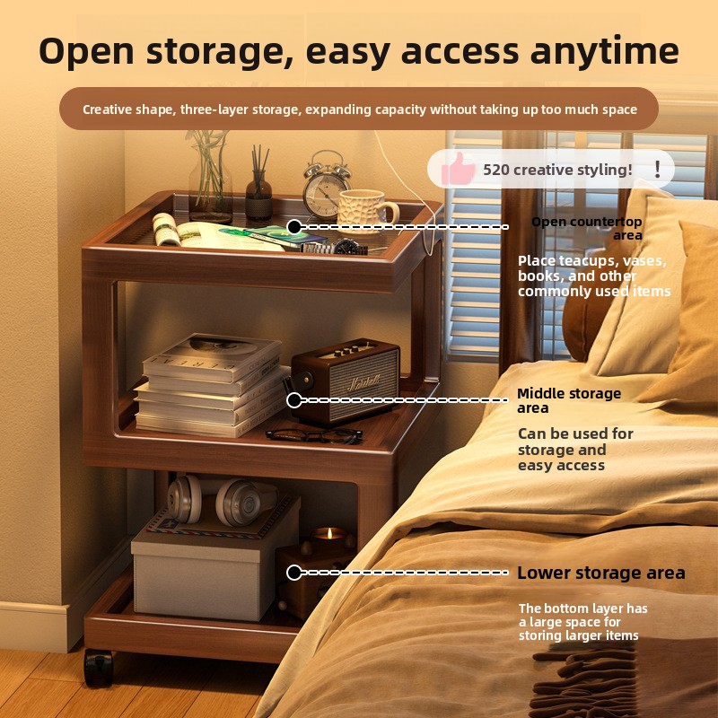 Nueva Mesita de Noche, Mueble  - Room Divider Bamboo reseña y precio