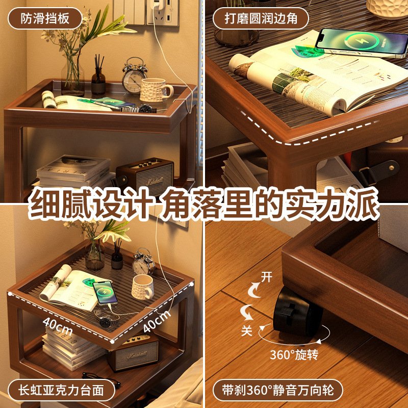 Nueva Mesita de Noche, Mueble  - Room Divider Bamboo reseña y precio