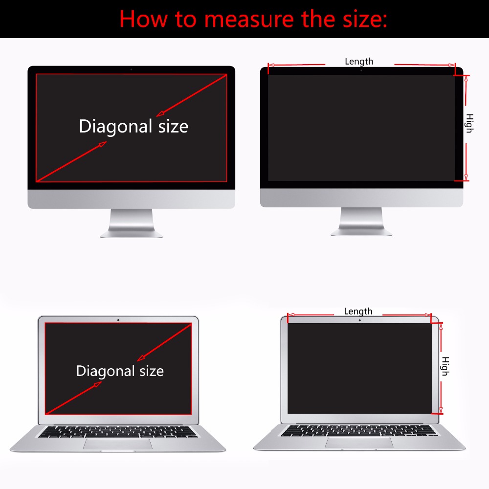 Protectores de pantalla de 13, - Monitor Privacy Filter reseña y precio