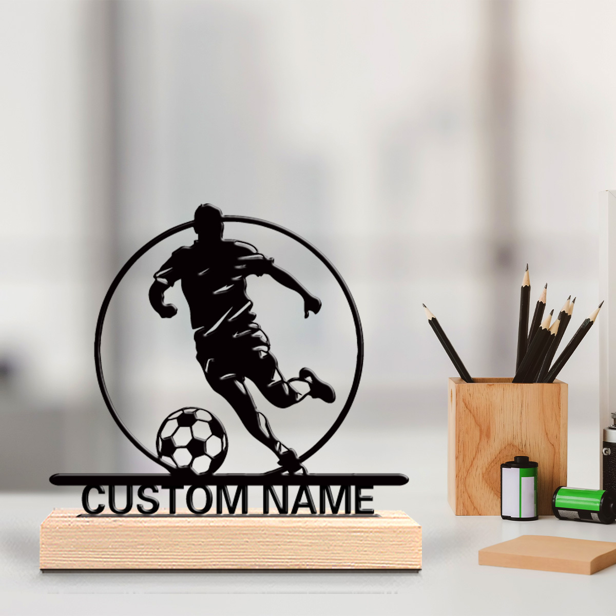 Estatua Metálica Personalizada - Office Furniture Home reseña y precio