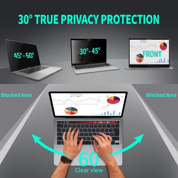 Película de privacidad antiesp - Monitor Privacy Filter reseña y precio