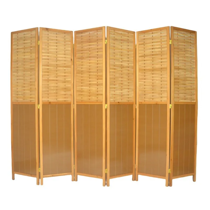 Biombo Plegable de Madera de B - Room Divider Bamboo reseña y precio