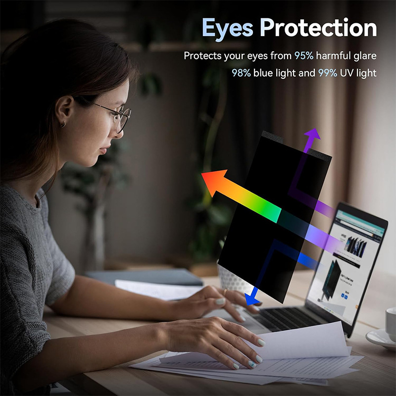Protector de pantalla antiespí - Monitor Privacy Filter reseña y precio