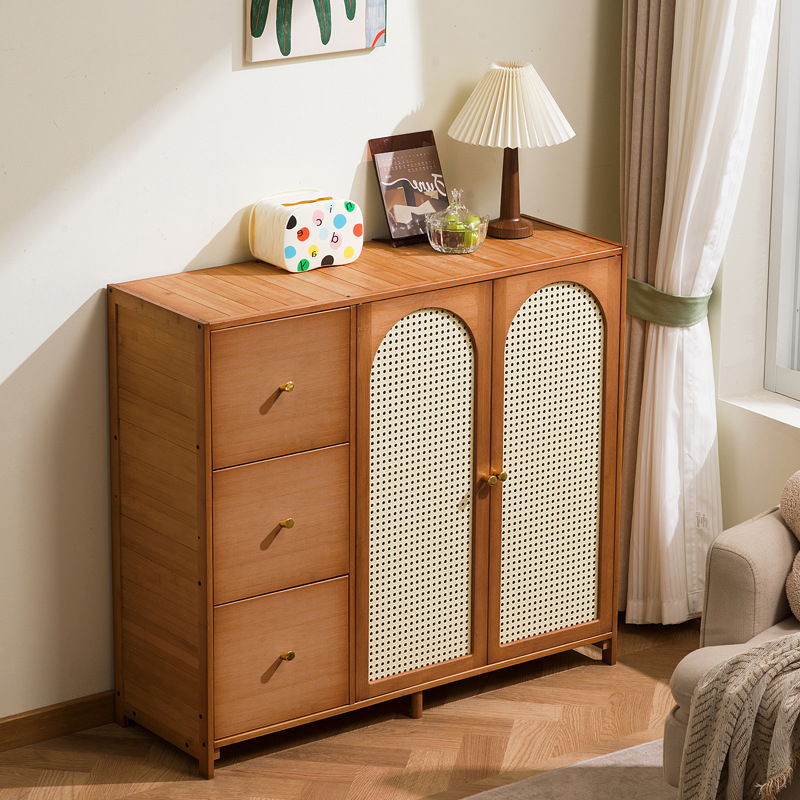 Mueble de bambú estilo retro p - Room Divider Bamboo reseña y precio