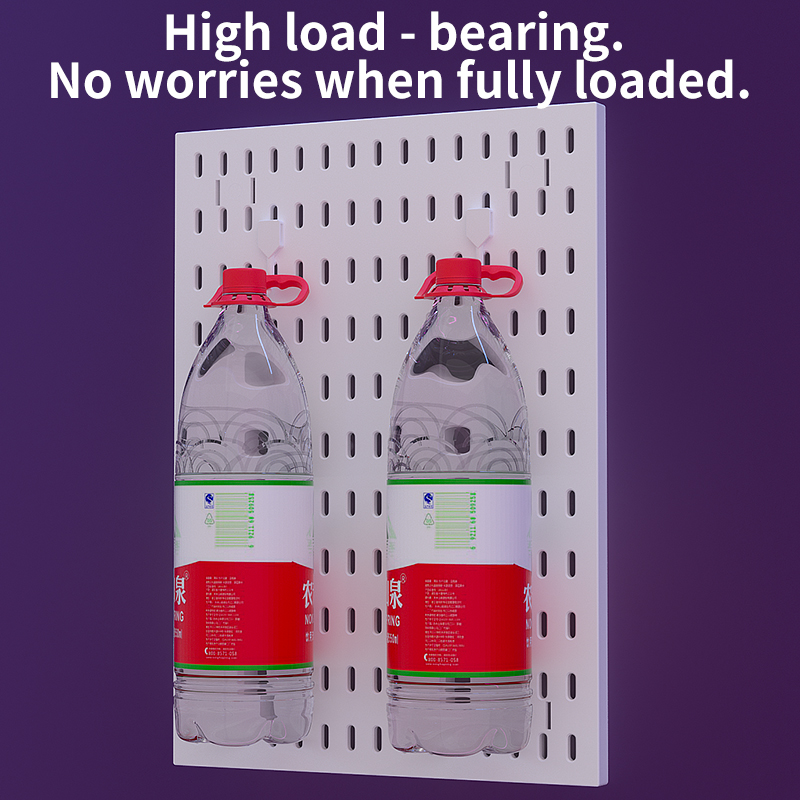 Panel perforado de pared, orga - Pegboard Office Organizer reseña y precio