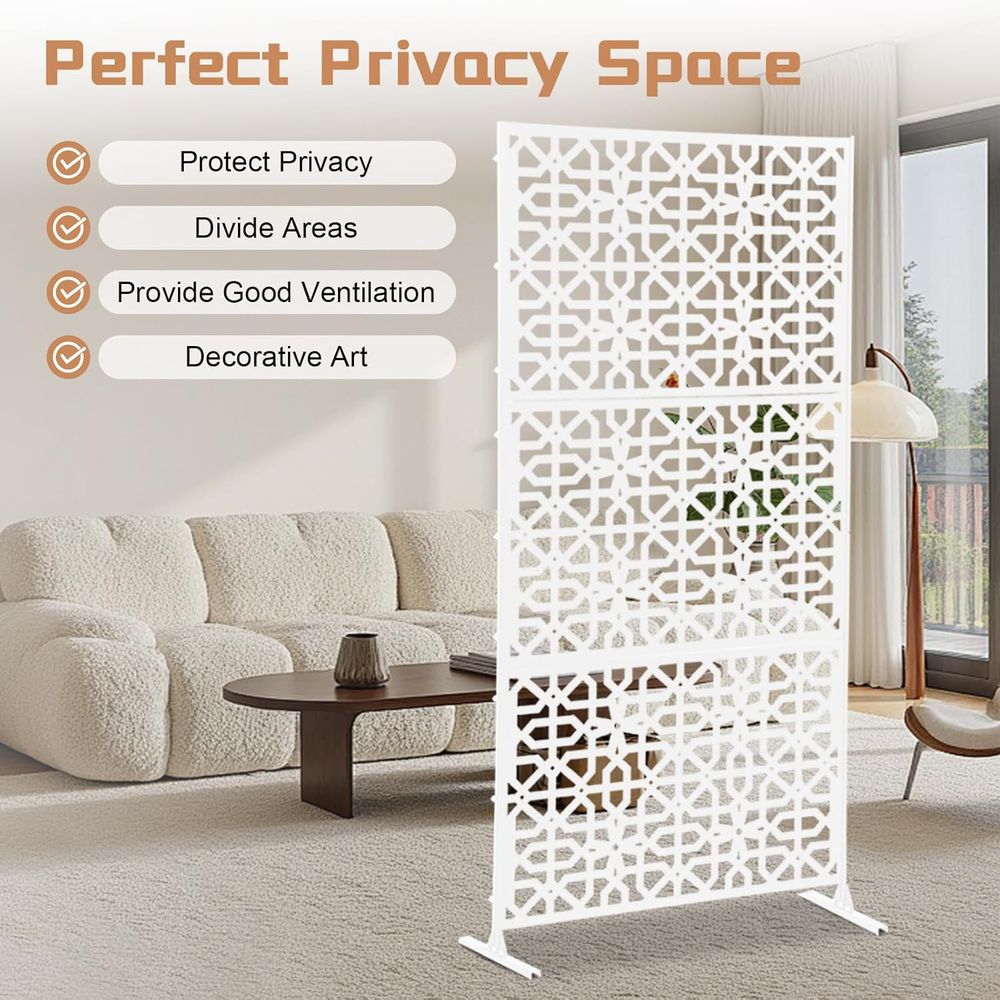 Separador de espacios metálico - Room Divider Bamboo reseña y precio